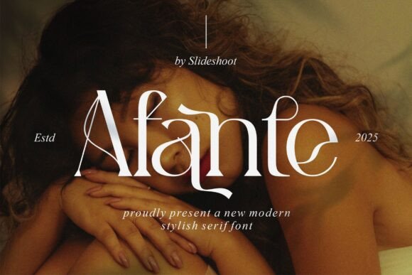 Afante: A Stylish Serif for Web Design