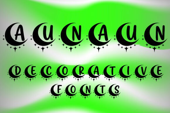 Aunaun Font Review: Elevating Campaign Visuals with Celestial Style
