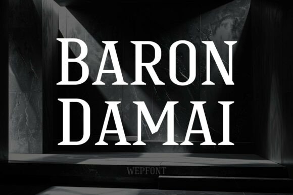 Baron Damai Font Review: A Luxury Serif for Brand Identity