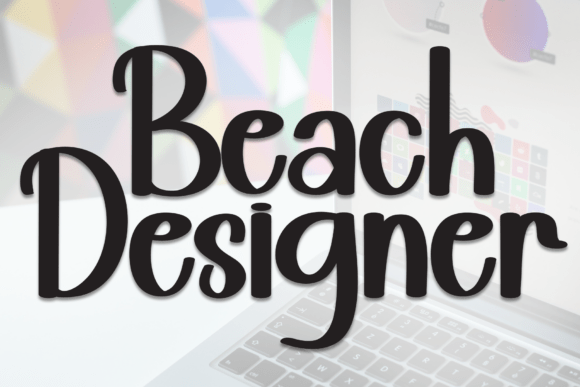 Beach Designer Font Review