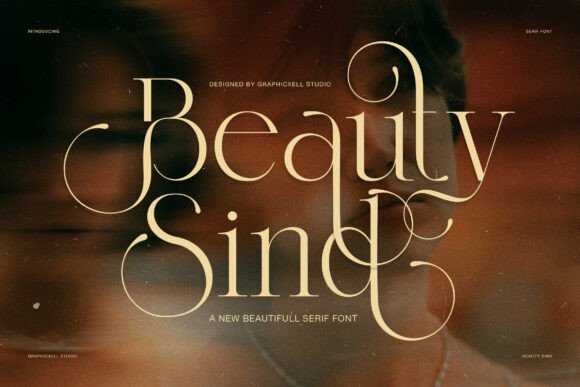 Beauty Sind: A Refined Serif Typeface for Editorial Design