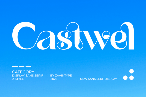 Castwel: A Modern Typeface for Marketing