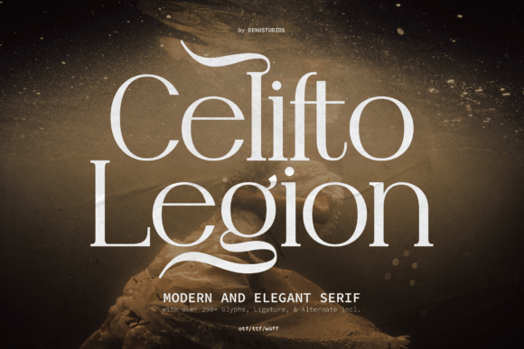 Celifto Legion: A Serif Font for Elegant Design