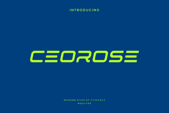 Ceorose: The Display Font That Elevates Your Campaigns