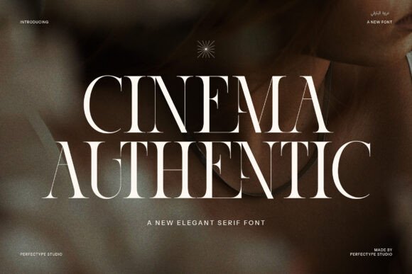 Cinema Authentic: A Premium Serif Font