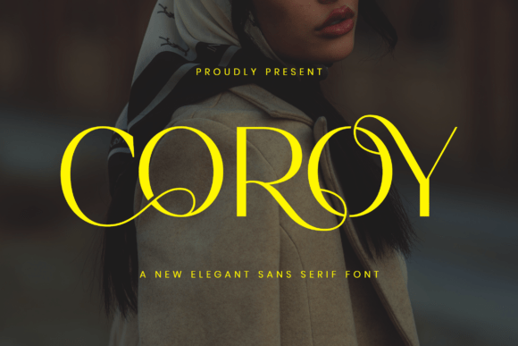 Coroy Typeface: The Minimalist Font for Clear Campaigns