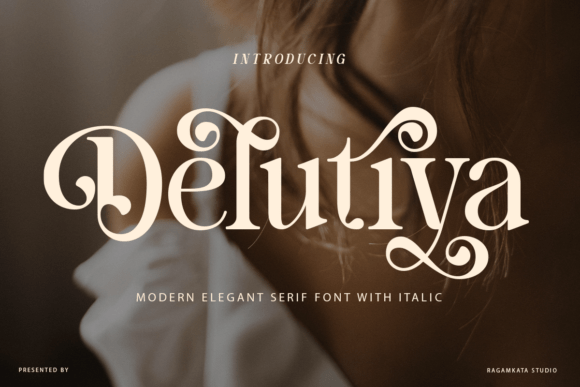 Delutiya: A Modern Serif Font for Business