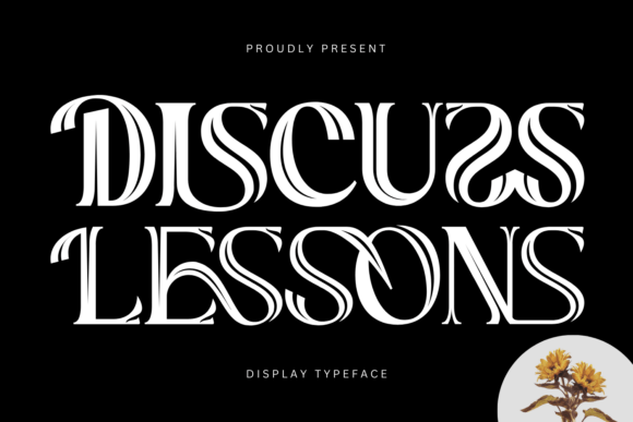 Discuss Lessons: A Serif Font for Creative Campaigns