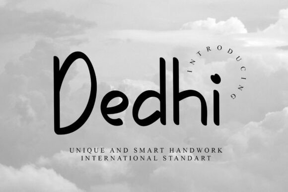 Elevate Your Brand Identity with the Dedhi Typeface