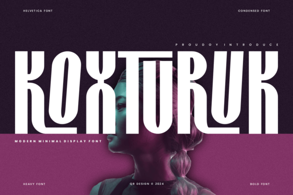 Elevate Your Brand with the Koxturuk Typeface