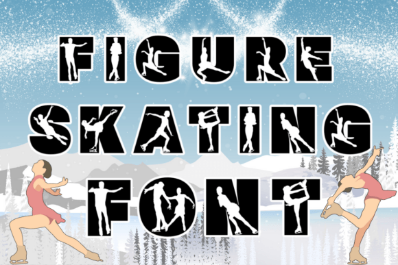 Figure Skating Font: Elevating Digital Design with Grace