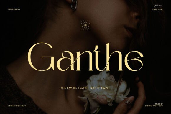 Ganthe: A Modern Serif Font for Web Design