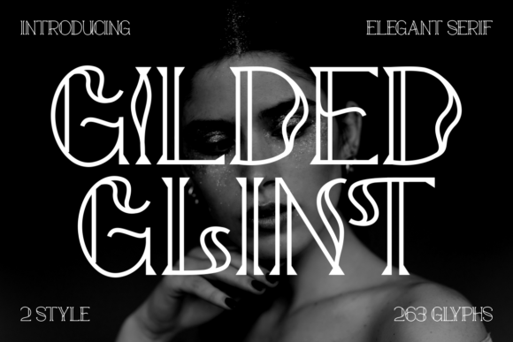 Gilded Glint: A Font for Elegant Branding