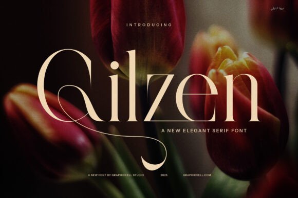 Glizen: Elegant Serif Font