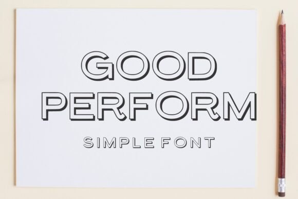 Good Perform Font Review