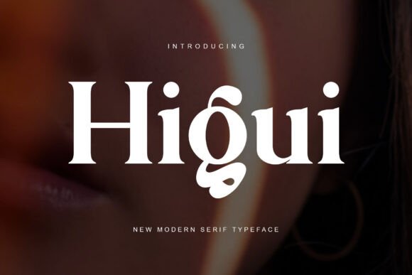 Higui Font: Elegant Serif for Craft Projects