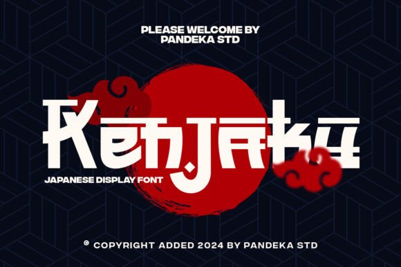 Kenjaku: A Bold Display Font for Web Design