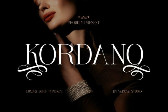 Kordano: A Refined Serif Typeface for Modern Web Design