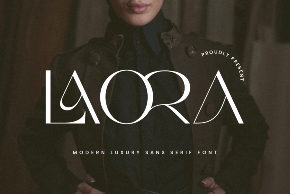 Laora Typeface: A Minimalist Font for Modern Branding