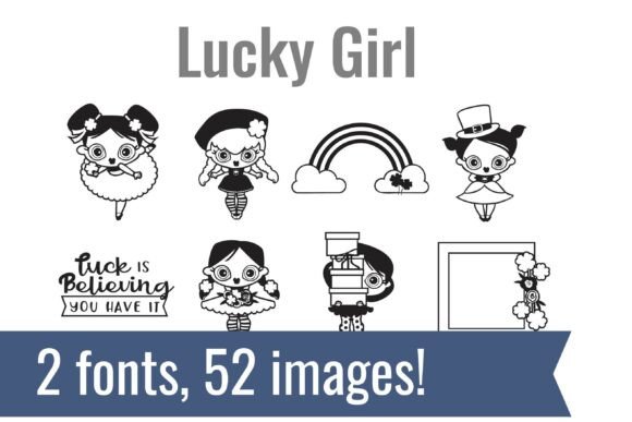 Lucky Girl Dingbats: A Designer's Take on This Playful Typeface
