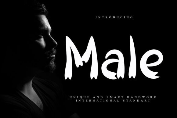 Male Font: Elegant and Professional