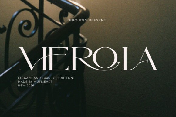 Merola: A Refined Serif Typeface for Editorial Elegance
