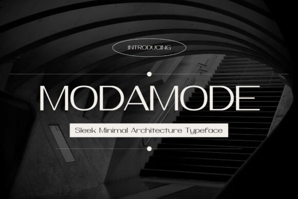 Modamode: A Modern Typeface for Editorial Design