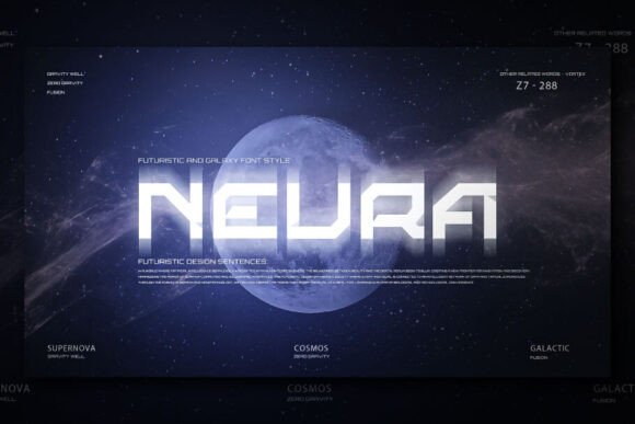 Neura: A Futuristic Font for Creative Projects