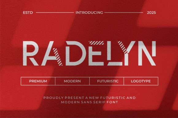 Radelyn: A Classy Font for Creative Makers