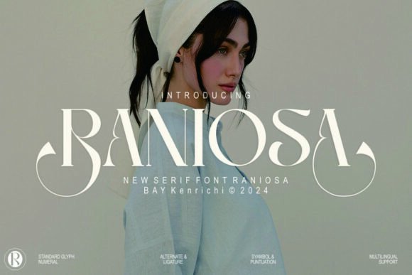 Raniosa: A Bold Serif for Creative Projects