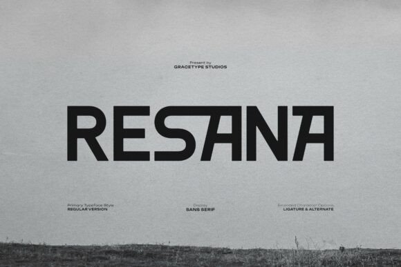 Resana Typeface: A Designer's Take on Modern Branding