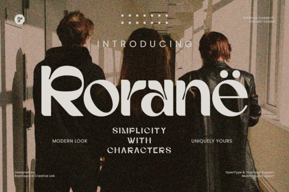 Rorane – Modern Sans Serif Font