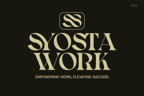 Syosta Work: A Serif Font for Elegant Design