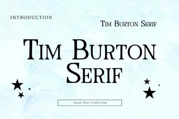 Tim Burton Serif: A Gothic Typeface for Bold Web Design