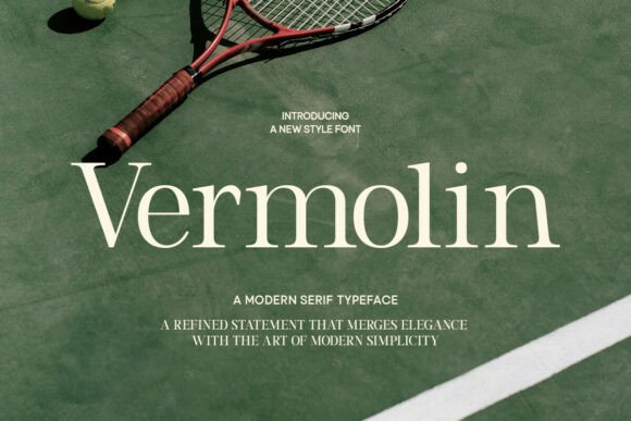 Vermolin: A Refined Serif Typeface for Modern Campaigns